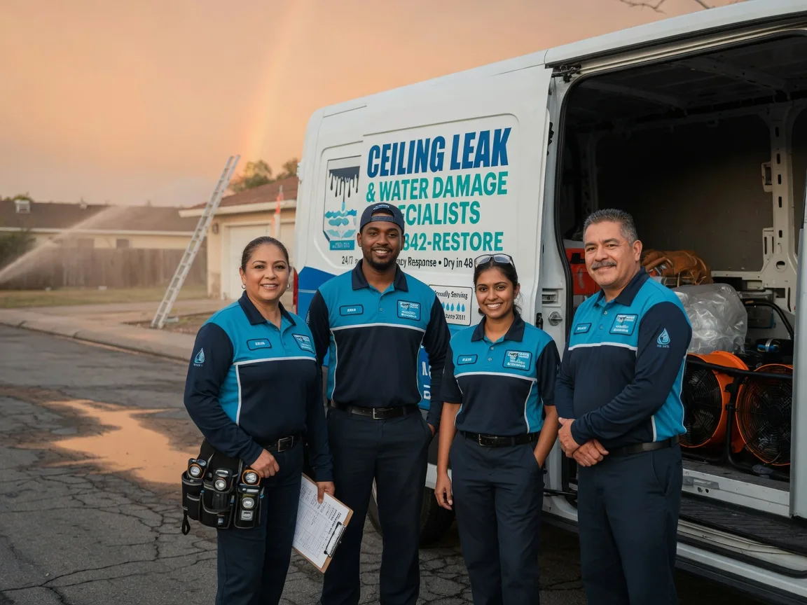 Ceiling Leak Cleanup company in Big Bend, WI