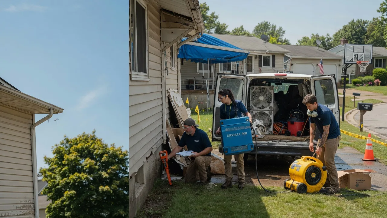 Ceiling Leak Cleanup in Big Bend, WI near me
